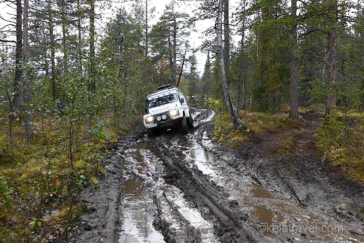 This 13 days 4x4 Arctic Off-road Expedition goes further then any other 4x4 adventure. You pass the 'mystic Rock' in Khibiny Tundra. Once 'Over the edge' a unique nature and off-road paradise waits for you. raid overland Russia. Kola Travel